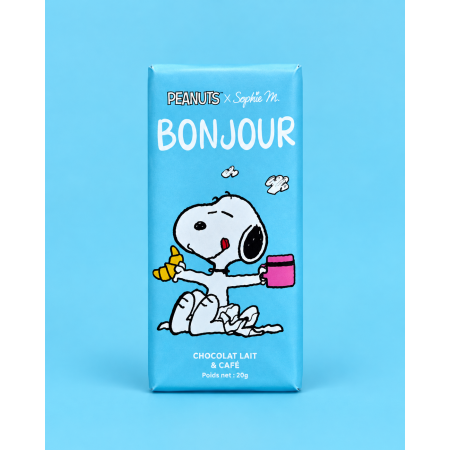Peanuts Snoopy - Tablette BONJOUR